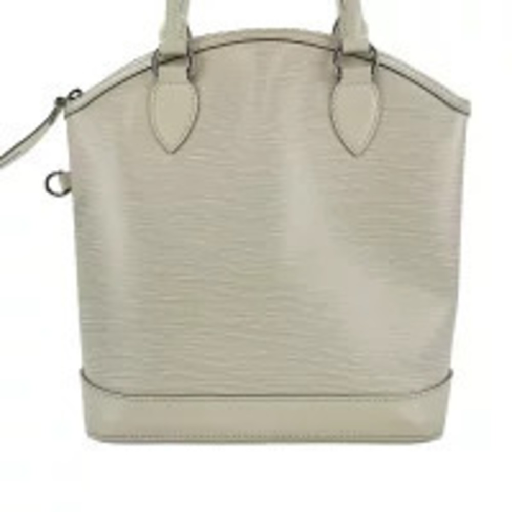Louis Vuitton Epi Lockit Handbag White